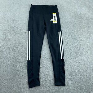Adidas Womens S Black High-Rise 7/8 AEROREADY Leggings NWT 6001